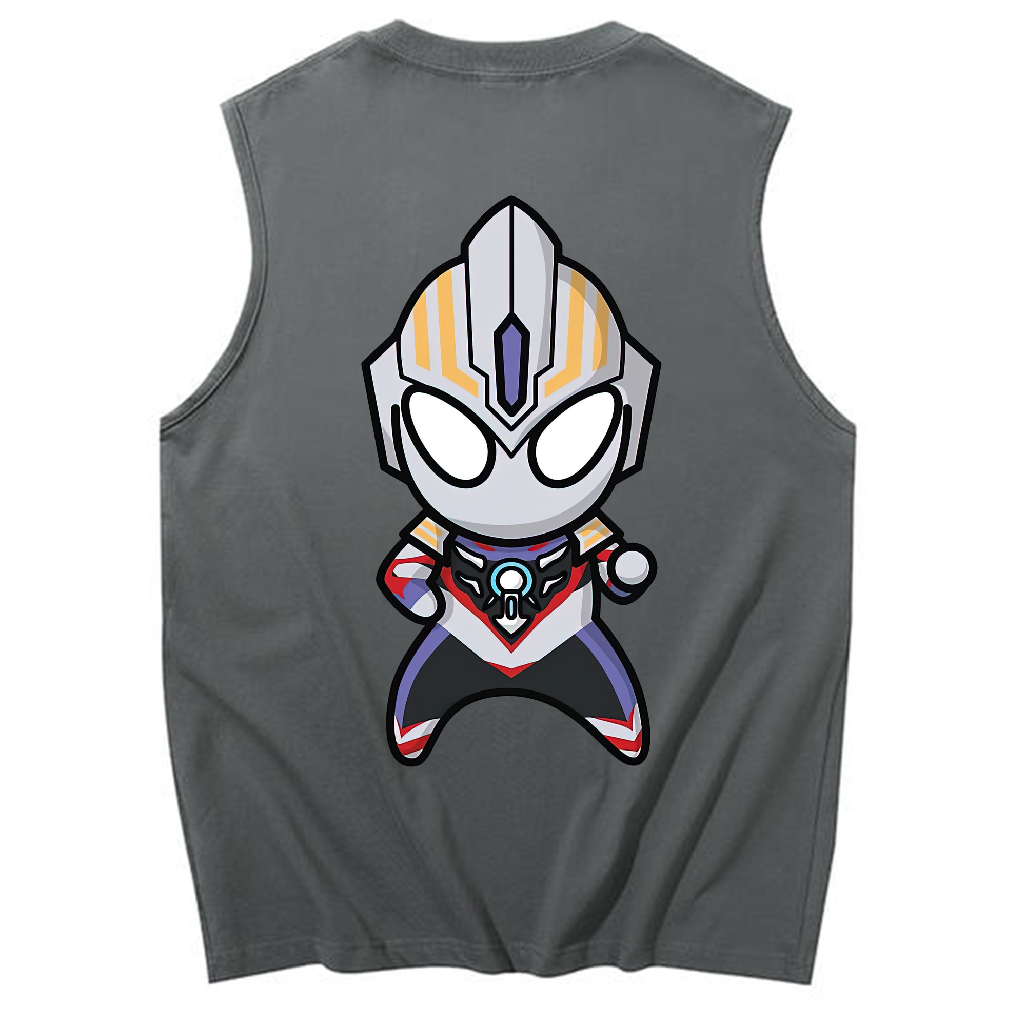 （画像用） ウルトラマン Ultraman コットン100％タンクトップ（背面プリント）